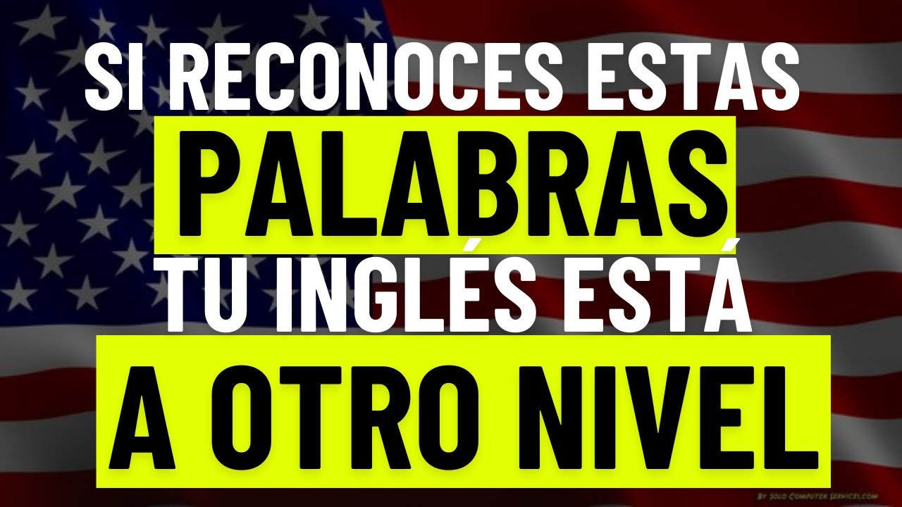 🧠🇺🇸 Si reconoces estas palabras 💬 tu inglés está a otro nivel 🔥