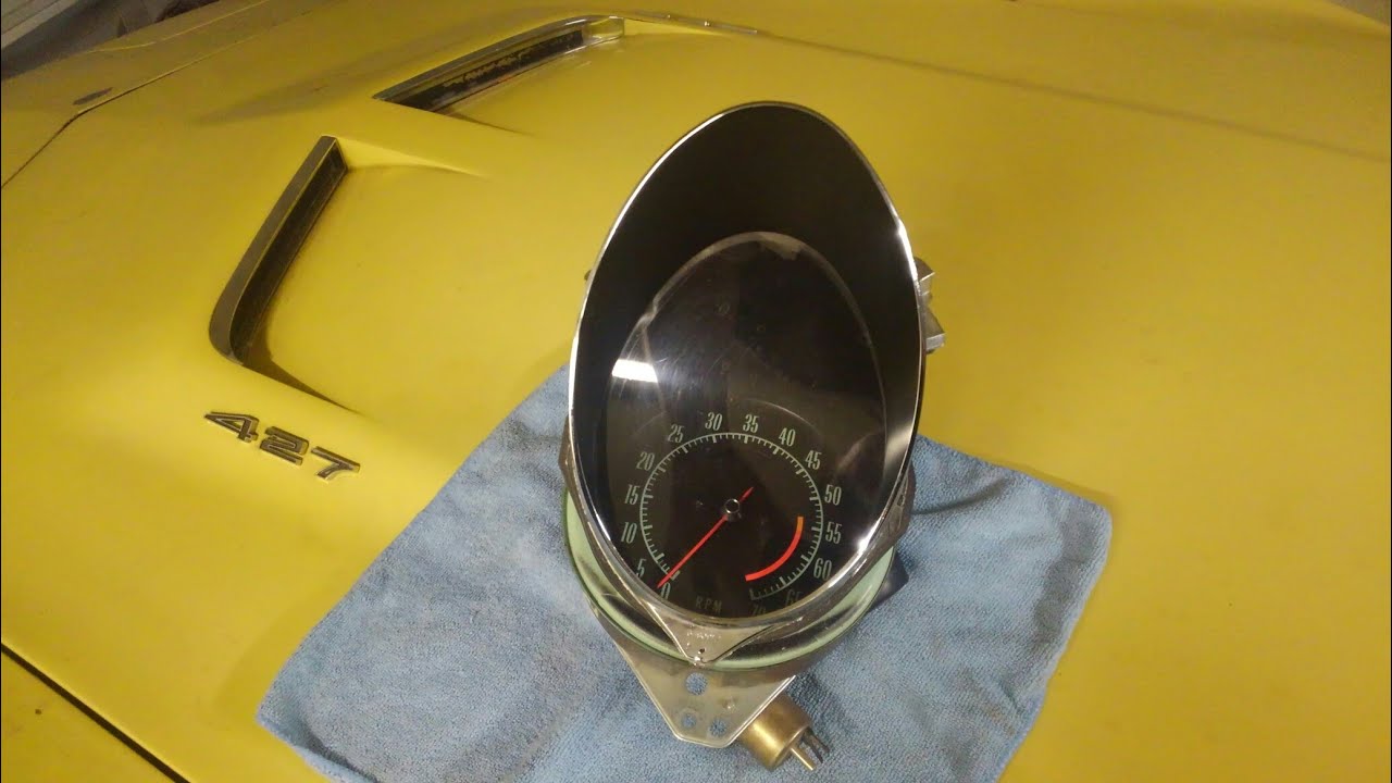 1969 Corvette 427 Tachometer Description and Tear Down in 15 Minutes