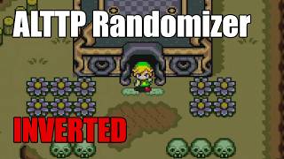 I tried out inverted mode | Zelda A Link to the Past Randomizer