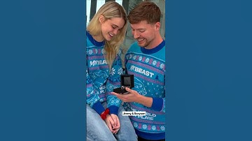 Mr Beast Jimmy Engaged Thea Booysen Her Girlfriend 😍 #shorts #ytshorts #mrbeast #girlfriends