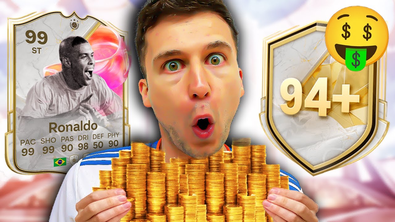 NOVA LEVA DE PP ICON 94+ & TORREI TODAS AS COINS NOS PACKS DA LOJA 🔥🔥 EA FC 25 ULTIMATE TEAM BR