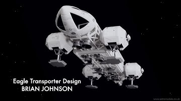 SPACE: 1999 MPC/Round 2 1:48 Scale - 22" Eagle Transporter Models - Episode 