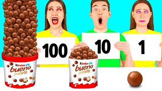 100 Capas De Alimentos Desafío #2 por RaPaPa Challenge