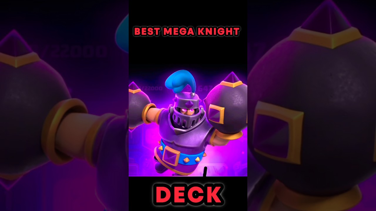 Mega Knight DOMINATES Ladder😱| Best Deck 2025