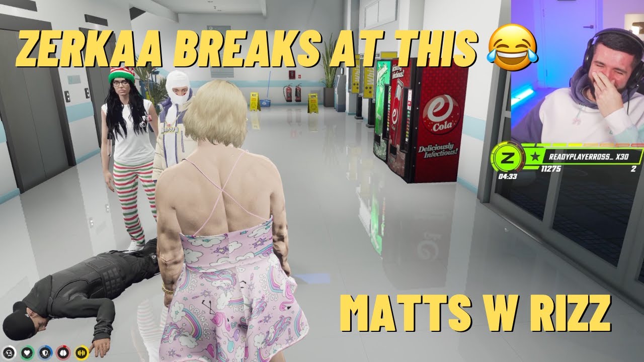 Matt's W Rizz BREAKS Zerkaa...😂 | Mandem No Pixel 3.0