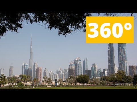 360 video: Safa Park in Dubai, United Arab Emirates