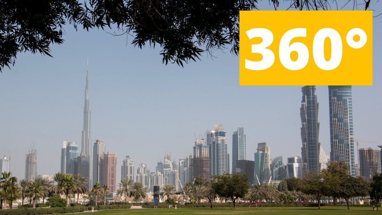 360 video: Safa Park in Dubai, United Arab Emirates