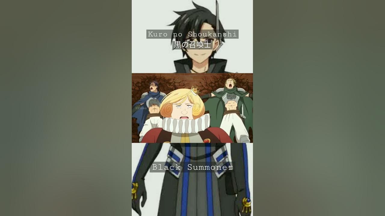 New OP main character Isekai anime, Black summoner Ep 2