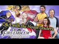 The House Leaders of Fire Emblem: Three Houses answer YOUR questions