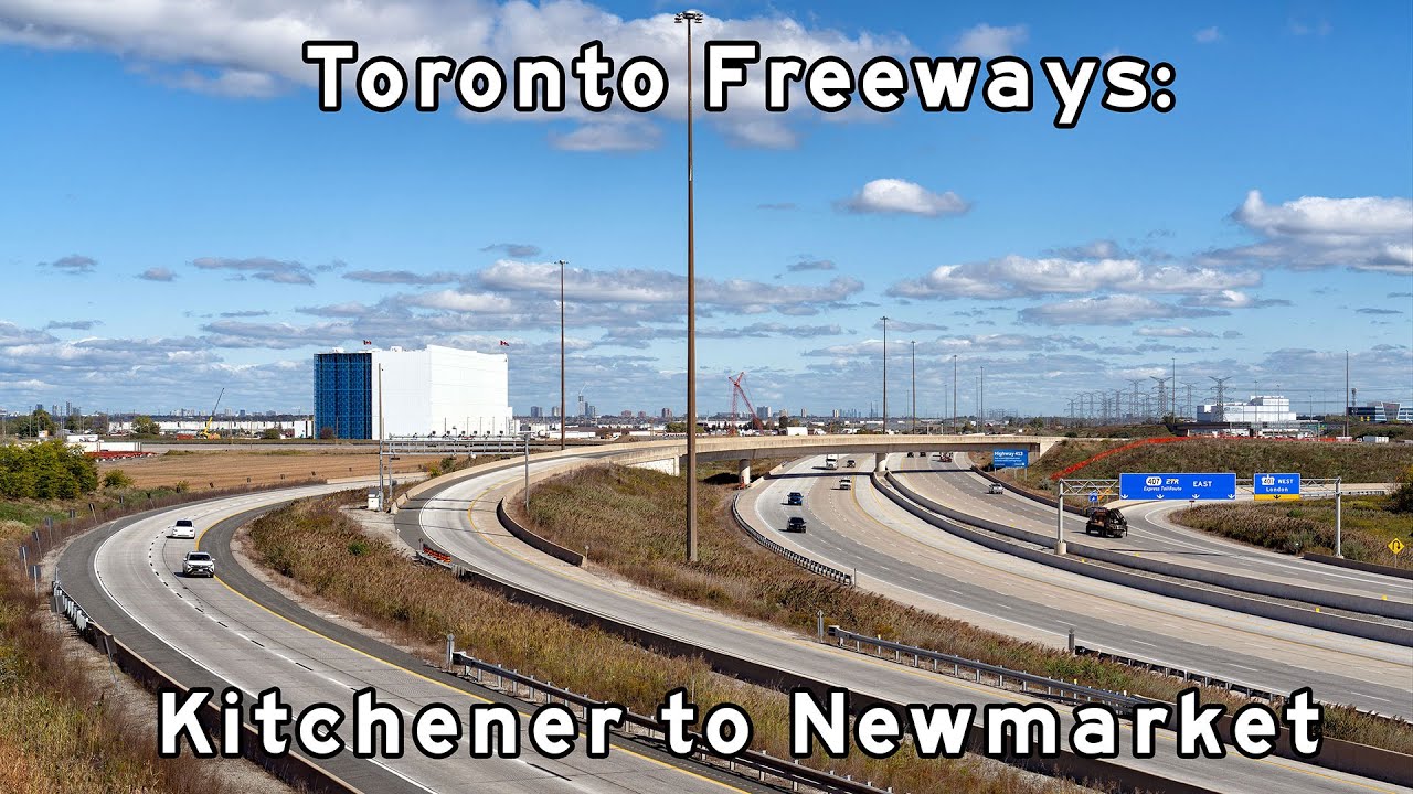 Ontario Hwy 407 East - Kitchener to Newmarket - Ontario Freeways