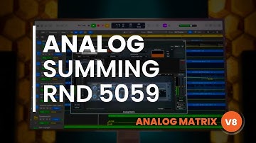 Analog Matrix V8: Analog Summing with the RND 5059