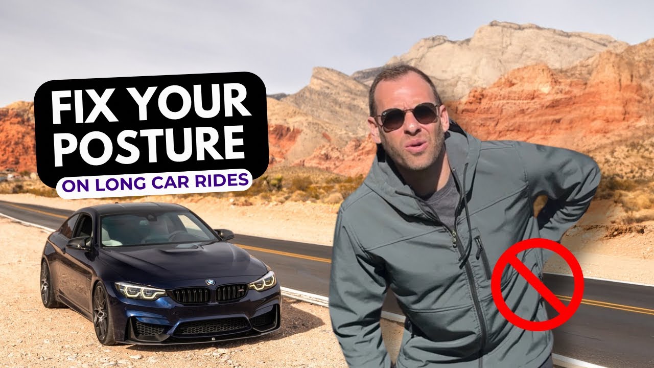 Fix Your Posture on Long Car Rides – 5 Easy Exercises (Filmed at Red ...