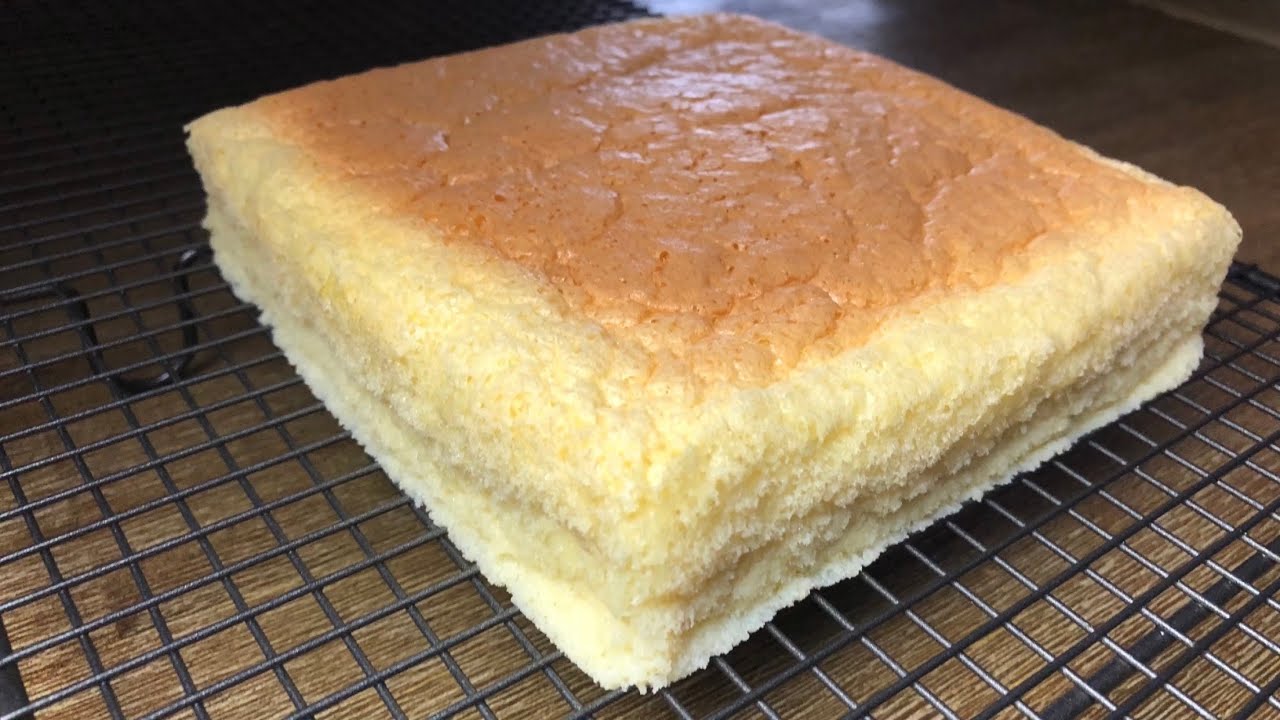 เค้กไข่ใต้หวัน คีโต| Keto Taiwanese Castella Cake