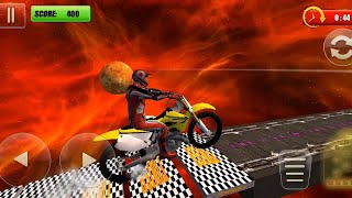 EXTREME BIKE TRIAL STUNTS 3D ANDROID GAME #Dirt Motor Cycle Racer #Bike Games 3D #Stunt Android Game screenshot 2