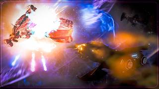 Destroying The Biggest Player Capital Ships in Star Citizen