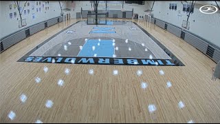 East Stroudsburg North High School | Gymnasium Hardwood Floor Replacement Timelapse