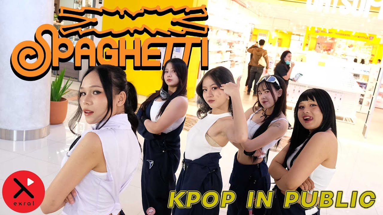 [KPOP IN PUBLIC ONE TAKE] LE SSERAFIM (르세라핌) _ 'SPAGHETTI' DANCE COVER by XPTEAM | INDONESIA