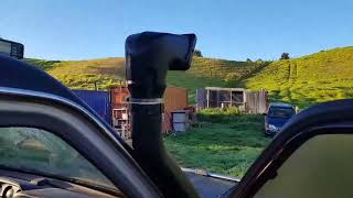 Mitsubishi Pajero NH 4M40T old start cold start