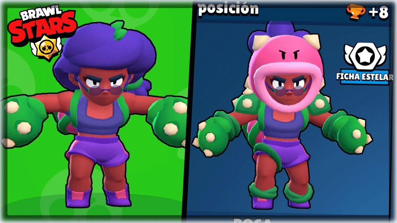 CONSIGO GRATIS AL NUEVO BRAWLER ROSA Y ESTA ROTISIMA  Brawl Stars   WithZack