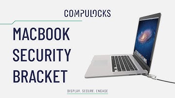Maclocks MacBook Wedge Bracket Installation Video - MacBook Security Bracket