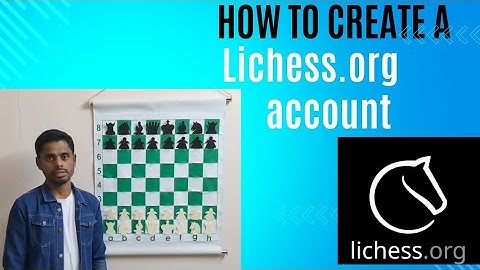 How to create lichess account