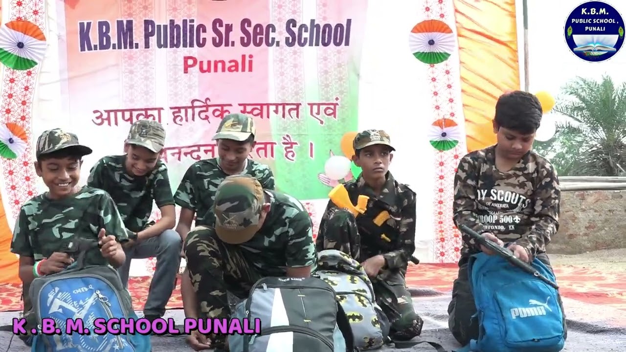KBM School Punali 15 August program