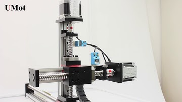 3-Axis polar coordinate structure XYZ slide table dynamic presentation