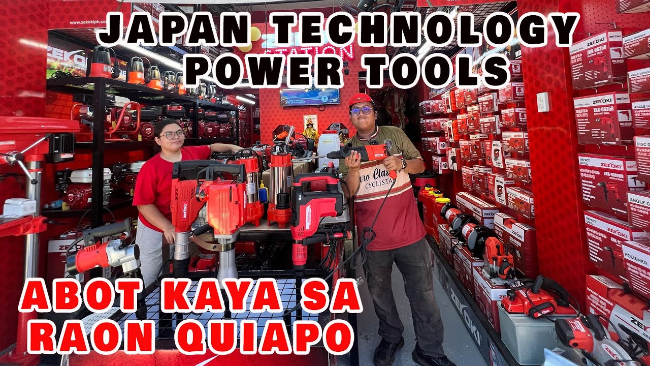 JAPAN TECHNOLOGY POWER TOOLS COMPRESSOR, PRESSURE WASHER, WELDING MACHINE IMPACT DRIVE |RAON QUIAPO