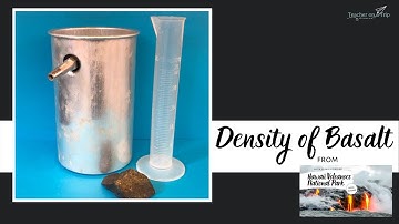 Density of basalt