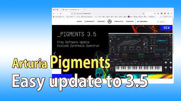 Arturia Pigments "Easy update to 3.5"