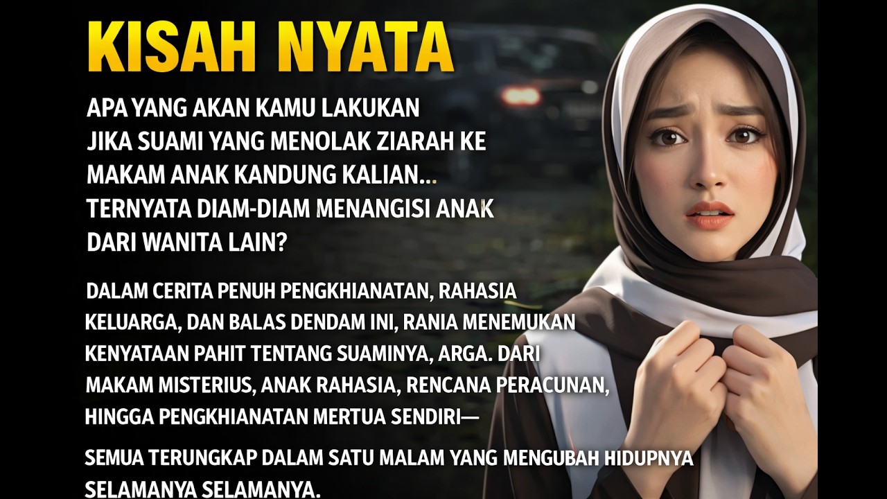 KULIHAT SUAMIKU MENANGIS DI MAKAM… TAPI YANG TERKUBUR DI SANA BUKAN ANAK KAMI!