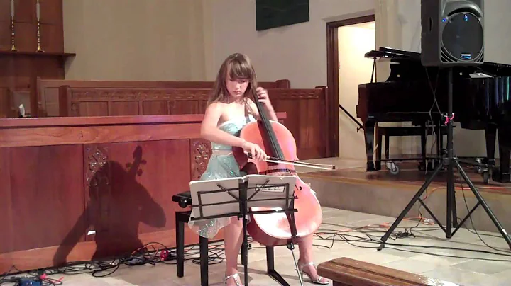 Robyn Neidhold , cello/Suite in C, Prelude: Johann...