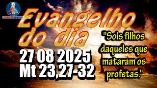 Download Lagu EVANGELHO DO DIA 27/08/2025 COM REFLEXÃO. Evangelho (Mt 23,27-32) MP3 Download Lagu EVANGELHO DO DIA 27/08/2025 COM REFLEXÃO. Evangelho (Mt 23,27-32) MP3
