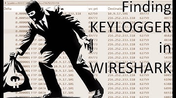 Finding Keylogger Data Exfiltration with Wireshark