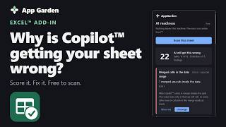 Why Is Copilot Getting Your Excel Sheet Wrong AI Readiness Scanner and Fixer