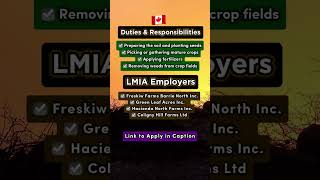 Apply canadacareersite.com/lmiajobscanada?search=farm+labourer&amp;country=Canada&amp;lmia_status=All