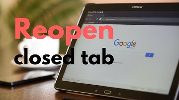 NECESSARY TIP - Open closed tab in Chrome