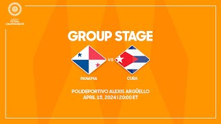 Panama vs Cuba | 2024 Concacaf Futsal Championship