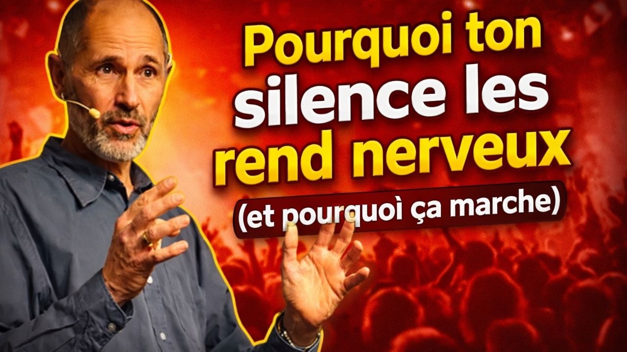Pourquoi ton silence les rend nerveux et pourquoi ça marche | Christophe André