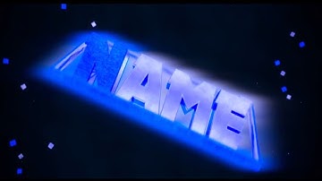 Best Free Blue Blender Intro Template 3D 2016
