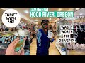 LET’S SHOP GOODWILL BOUTIQUE IN HOOD RIVER, OR! | Thrift With Me | Goodwill Thrift Haul