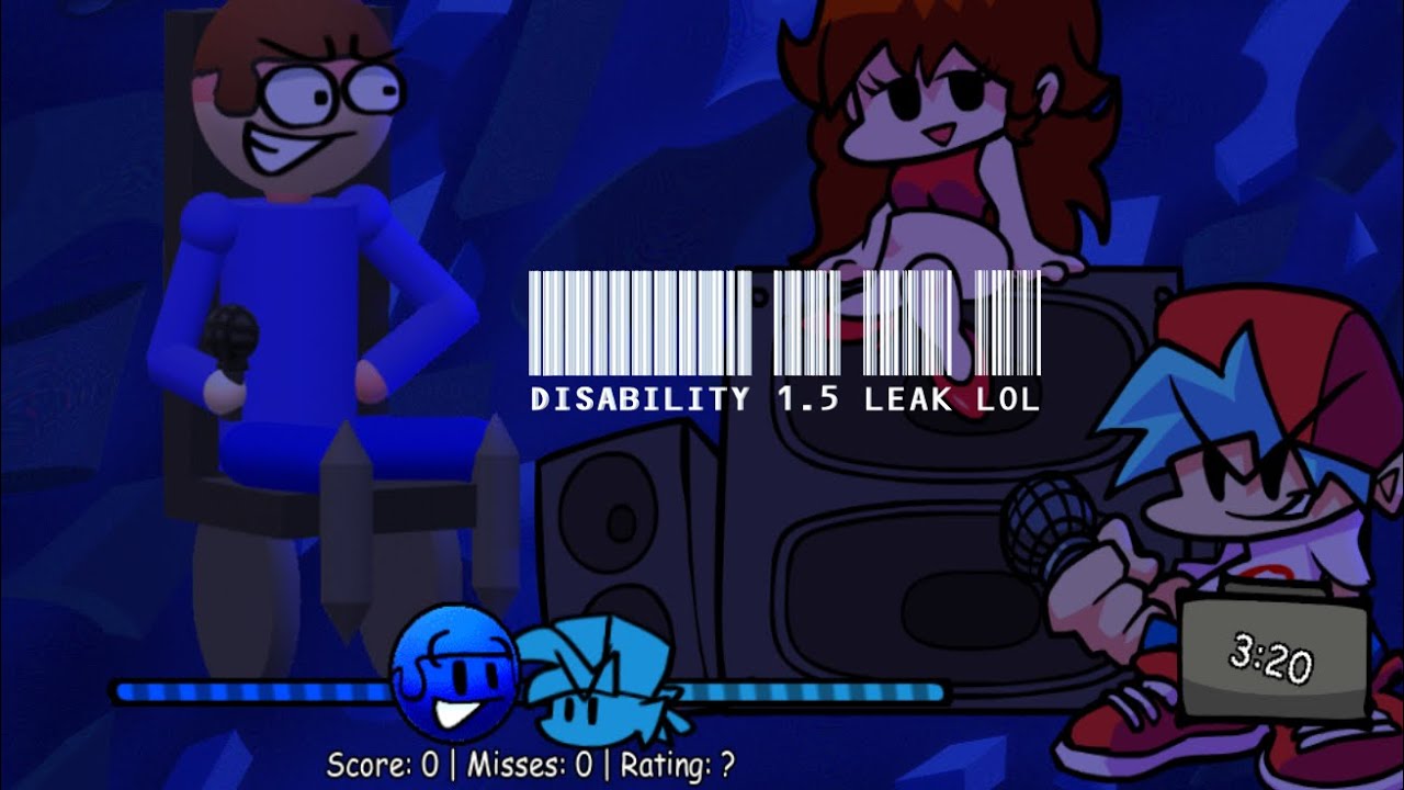 fnf Dave CounterAttack :Disability Charted!