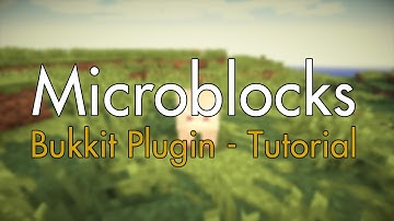 Microblocks ● Bukkit PlugIn Tutorial ● BrokenBukkit [1.7.4|German]
