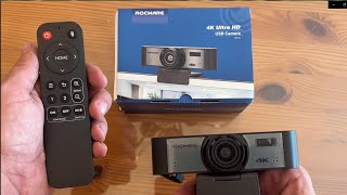 4K Pro Camera, 8MP Tracking Camera, 4X Digital Zoom auto framing Camera screenshot 5