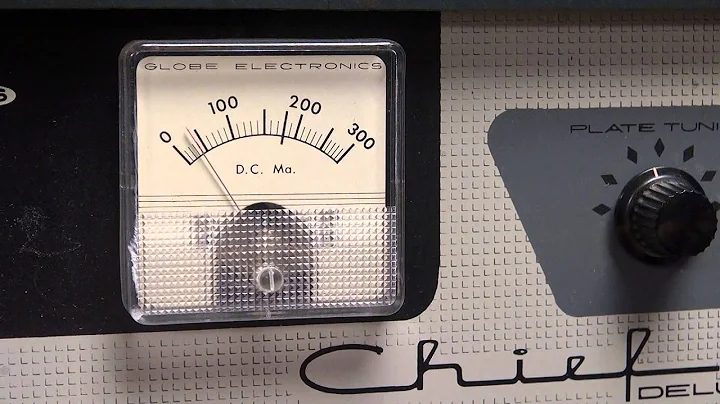 Vintage WRL Globe Chief Deluxe CW 807 Tube Transmitter Ham Radio Demo