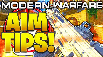HOW TO AIM BETTER IN MODERN WARFARE! HOW TO GET PERFECT AIM & IMPROVE YOUR ACCURACY IN COD MW!