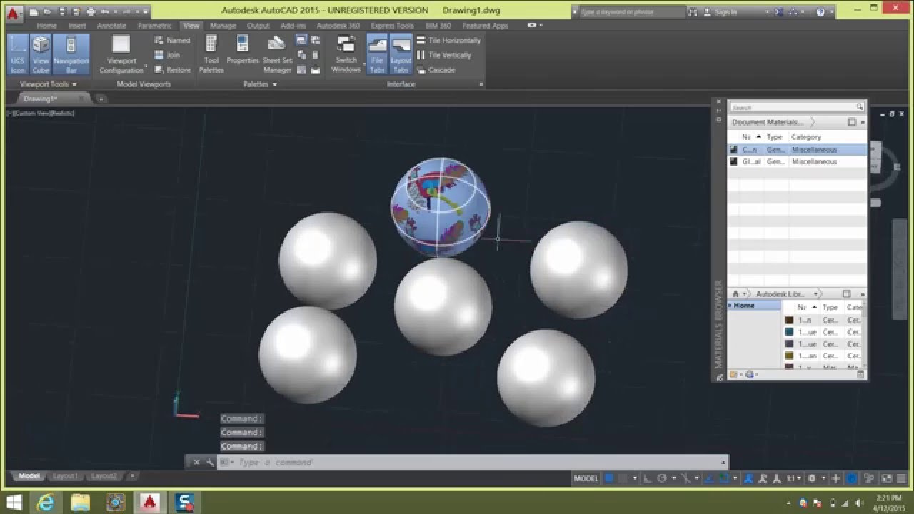 How To Make A Sphere In Autocad