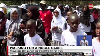Download Lagu Thousands take part in the annual 9.9 km Iftar walk in Nairobi MP3