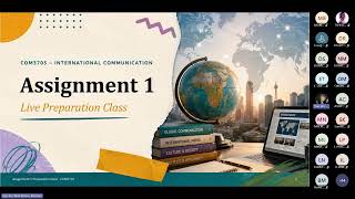 COM3705 Assignment 1 Preparation Class 1