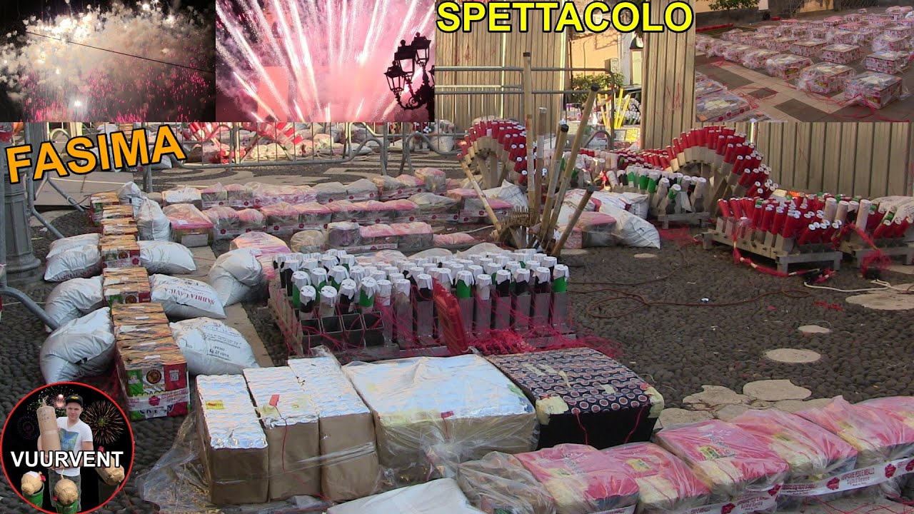 Spettacolo - Fasima - San Mauro Abate 2026 - VIAGRANDE - VUURWERK - FIREWORKS - FUOCHI D'ARTIFICIO